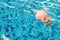 Baby doll floating in a swimming pool, The dangers of children d