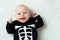 Baby dressed skeleton