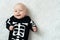 Baby dressed skeleton