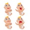 Baby Emotion Character Collection Set