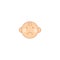 Baby face icon illustration emoji