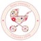 Baby friendly vintage sticker