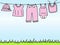 Baby girl clothes on clothesline