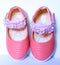 Baby girl shoes - pink shoes - baby shoes
