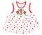 BABY GIRLS FROCKS PRINT VECTOR ART