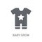 Baby Grow icon. Trendy Baby Grow logo concept on white background from Clothes collection
