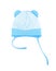 Baby hat on a white background