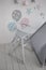 Baby a highchair gray in the nursery