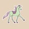 Baby horse sticker