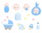 Baby icon set