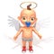 Baby Jake angel 3d illustration