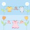 Baby laundry for boy and girl