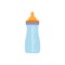 Baby milk bottle flat icon