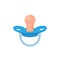 Baby nipple icon. Vector illustration.