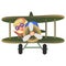 Baby Pilot Riding a Plane