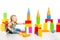 Baby Play Blocks Toys, Child Playing Colorful Building Bricks