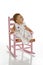 Baby on rocking chair