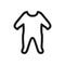 baby rompers icon. rompers line icon