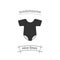 baby rompers isolated icon. baby design element