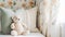 Baby room decor and interior design inspiration in the English countryside style cottage