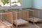 Baby room with wooden beds