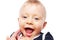 Baby\'s first teeth - happy boy