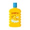 Baby shampoo bottle. Logo duckling