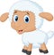 Baby sheep cartoon
