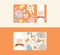 Baby shop vector shopping gift card of cartoon kids toys games newborn child clothes bodysuit hat for children backdrop