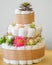 Baby Shower Diaper Layered Cake