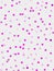 Baby shower girl mini vivid polka dots