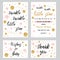 Baby shower girl templates Twinkle twinkle little star text with gold polka dot pink star invtation thank you card