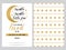 Baby shower invitation template, backgtround with gold golden stars design, set twinkle