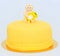 Baby shower theme fondant cake