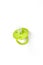Baby silicone pacifier in green color.