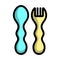 Baby Spoon And Fork Icon