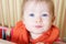 Baby Standing In Crib