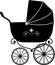 Baby Stroller (Silhouette)