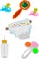 Baby stuff icons collection