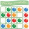 Baby Sudoku with colorful balls