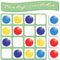 Baby Sudoku with colorful balls