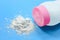 Baby talcum powder container