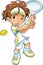 Baby-Tennis-Player