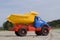 Baby toy dump truck