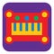 Baby toy synthesizer, icon