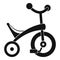 Baby tricycle icon, simple style