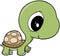 Baby Turtle Vector