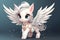 Baby Unicorn With Wings, Crafted With Technology