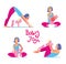 Baby yoga set