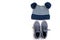 Babys hat,beanie sneakers.children's clothes for spring, autumn on white. Fashion kids outfit